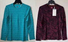 Icebreaker Women's Merino 260 Vertex Crewe Wool Long Sleeve Base Layer Top