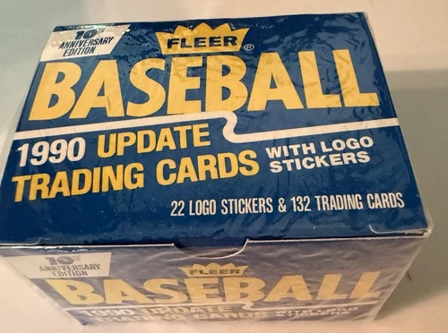 1990 Fleer update Set Baseball Frank Thomas Rookie Card Sealed Mint!
