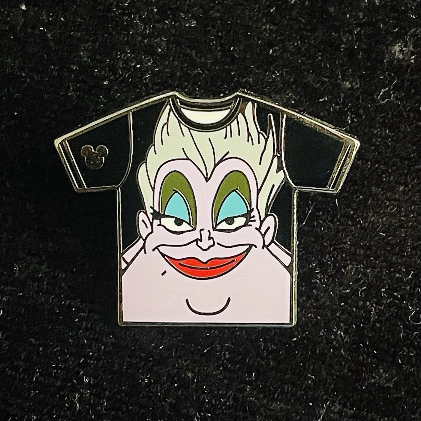 DLR Ursula Little Mermaid T-Shirt Shirt Hidden Mickey Disneyland Disney Pin 2011