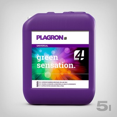 Plagron Green Sensation 5L - Blühbooster PK 9-10 für max. Erträge, bestes Aroma
