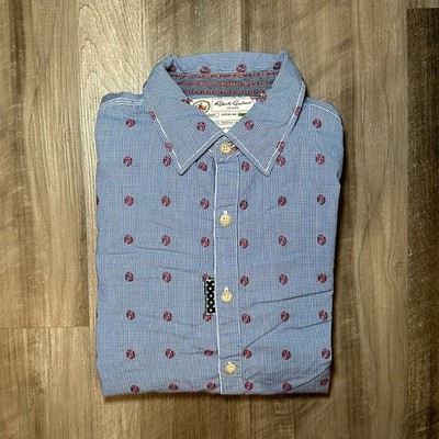 Robert Graham Jeans Tailored Fit Long Sleeve Button Down - Large