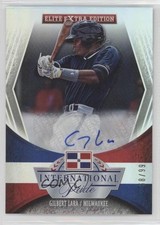 2015 Panini Elite Extra Edition Signatures /99 Gilbert Lara #25 Auto b1p