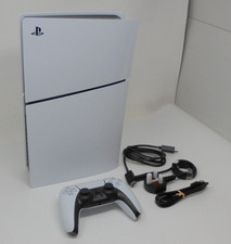 SONY PlayStation 5 PS5 SLIM Digital Edition Console + Controller - White