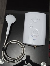 Triton T80 Pro Fit Electric Shower 7.5kW White & Chrome Modern 5 Spray SP8008PF