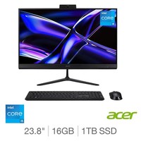 Acer C24-B 23.8in All in One Desktop PC, Intel i5 13th Gen, 16GB RAM, 1TB SSD