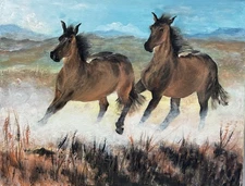 Acrylic Painting Canvas original 16"x 20" wall decor, home decor, hand painted