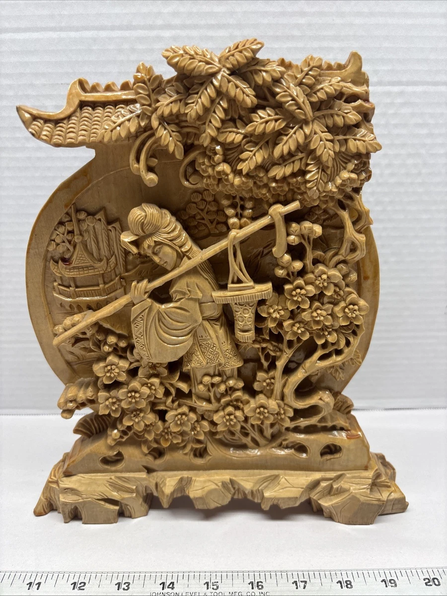 中式木雕| eBay
