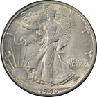 1946-D Walking Liberty Half Rattler Holder PCGS MS63 Decent Eye Appeal