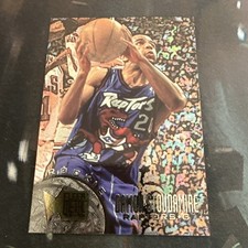 1995-96 Fleer Metal #200 Damon Stoudamire Rookie Card RC - Toronto Raptors. rookie card picture