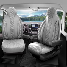 Wohnmobil Sitzbezüge passend für LMC Caravan Layton 590 S (Grau)