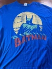 Vintage The Batman Shirt Mens XXL Blue DC Comics Comic Book Y2K Gotham