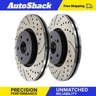 Front Drilled Slotted Brake Rotors for Toyota Camry RAV4 Lexus ES350 2.5L