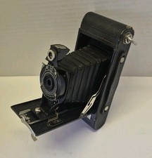 Vintage Eastman Kodak No 2A Model B Folding Cartridge Hawk-Eye 116 Film Camera