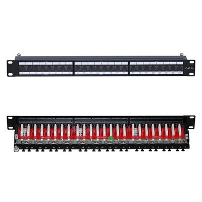 Cablenet 24 Port Cat6a FTP 1u PCB Patchpanel