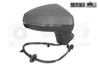 VAN Wezel AußEnspiegel Hagus 0335808 FüR A3 Audi 8V1 8VA 8VK 8VF Komplettspiegel
