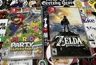 Two Nintendo Switch Games Mario Party Superstars And Zelda: Breath Of The Wild