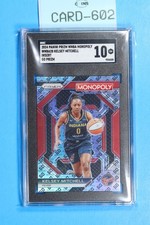 2024 KELSEY MITCHELL GO PRIZM WNBA MONOPOLY SGC 10 CARD-602
