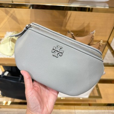 Tory Burch Thea Belt Bag/Crossbody Bag 165917 Pebbled Leather | eBay