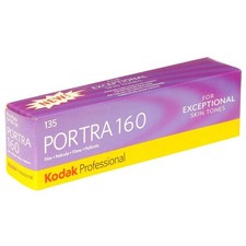 Kodak Portra 160 Color Negative Film, ISO 160, Size 35mm, 36 Exposure, Pack of 5