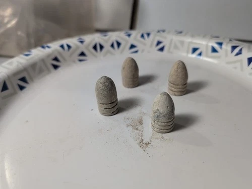 Dug Civil War era 3 ring bullets