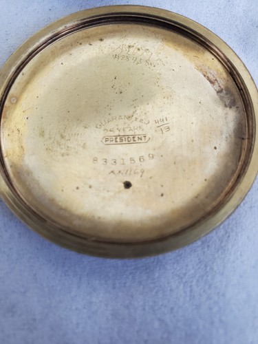 VINTAGE HAMILTON RAILROAD POCKET WATCH 21 JEWELS - Picture 9 of 10