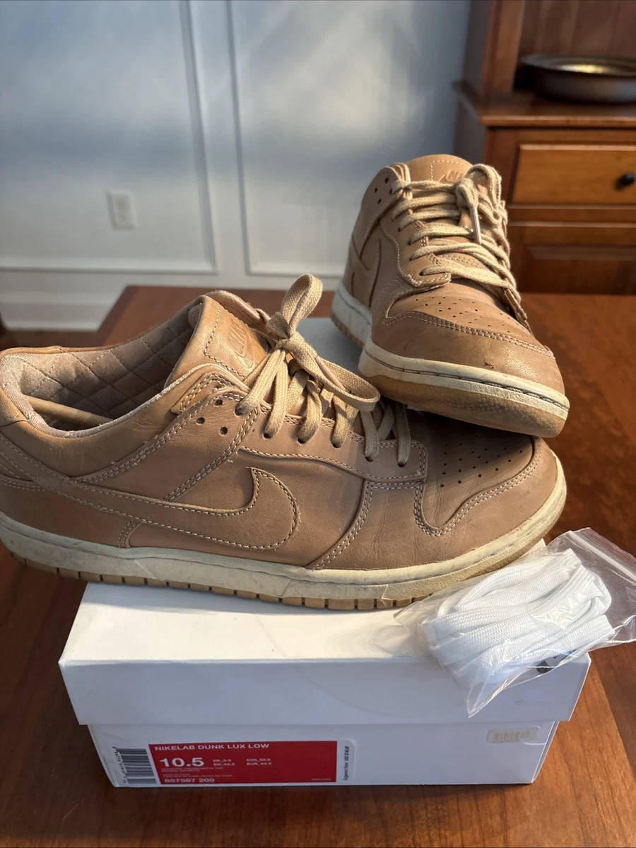 NikeLab Dunk Lux Low Vachetta Tan | eBay