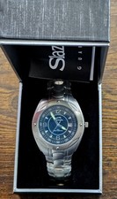 OROLOGIO NUOVO, SLAZENGER SPORT 50m IMPERMEABILE ACCIAIO INOX IMBALLATO E DOCUMENTI.