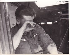 Original Snapshot Photo 73rd ARMORED BATTALION 7th DIVISION PATCH M113 APC 306