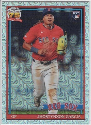 2026 Topps #91C-23 Jhostynxon Garcia 1991 Topps 35th Anniversary Chrome