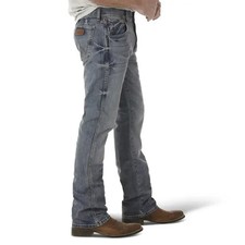 Pantalones de mezclilla Wrangler retro para hombre ajustados bootcut - 1077MWZGL