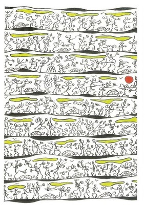 PAILLE Postkarte ILLUSTRATOR: Sprüche Sprüche /CC MJC 2007 / Wer geht süß