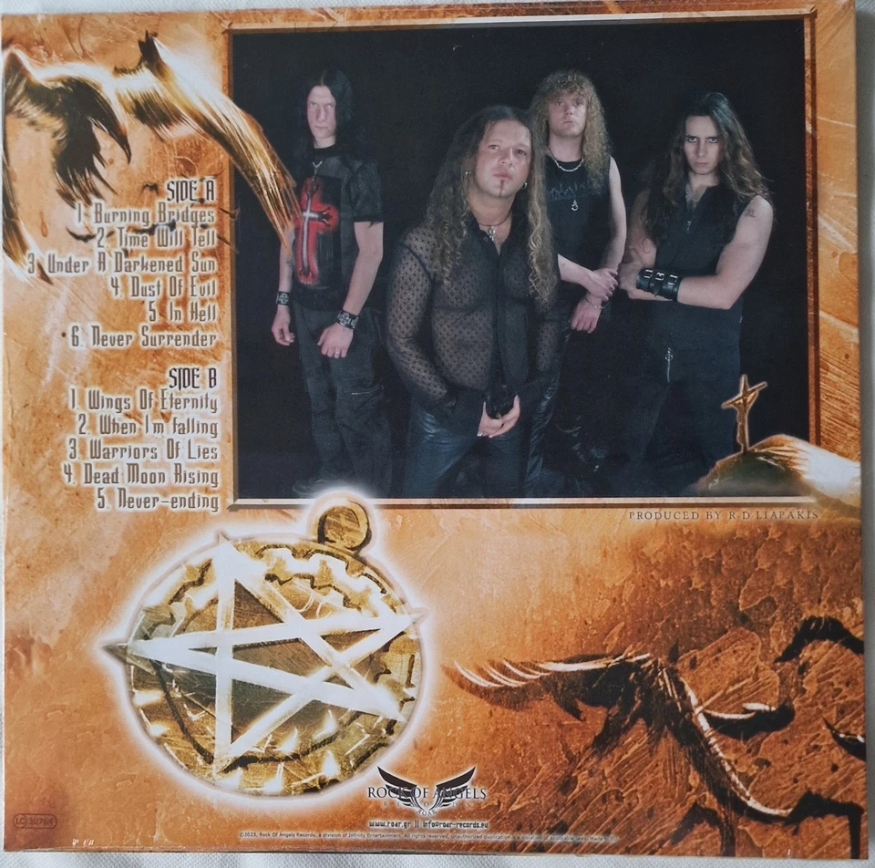 Mystic Prophecy, Never Ending Orange Vinyl (Limited Edition) New Sealed - Image 2 of 3
