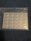 25 GRAM SILVER BAR VALCAMBI SUISSE 25 X 1 GRAM .999 FINE SILVER CONNECTED BARS