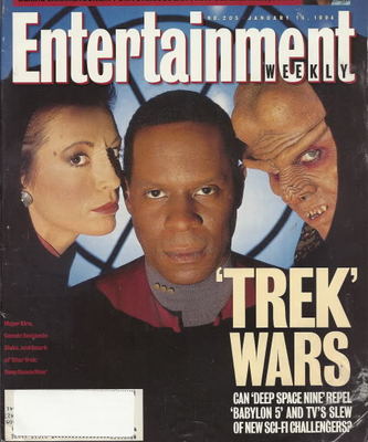Deep Space Nine Entertainment Weekly Jan 1994 Babylon 5 Voyager Joan Rivers