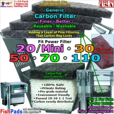 Compatable Filter For Aqua Clear Pouch/Bag 20/Mini,30/150,50/200,70/300,110/500