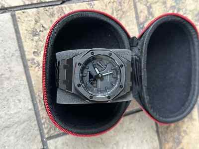 Casio Casioak GA-2100 (black metal strap)