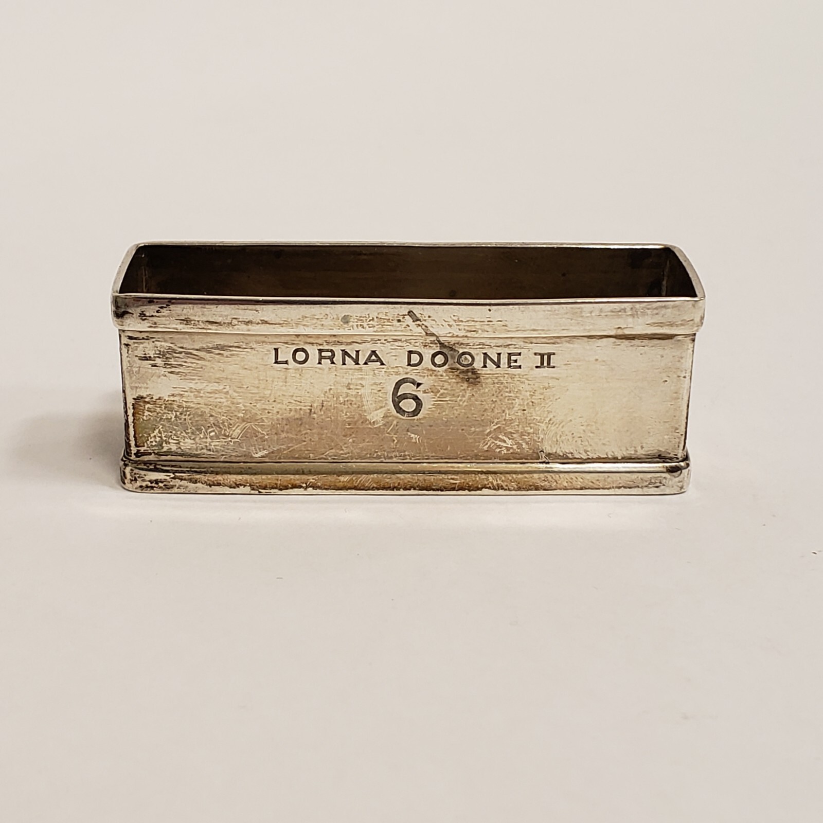 Antique ster Lorna Doone II Rectangular Sterling Napkin Holder eBay