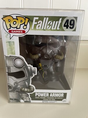 Funko Pop! Vinyl - Fallout 4 Power Armor w/ Protector - GREAT CONDITION