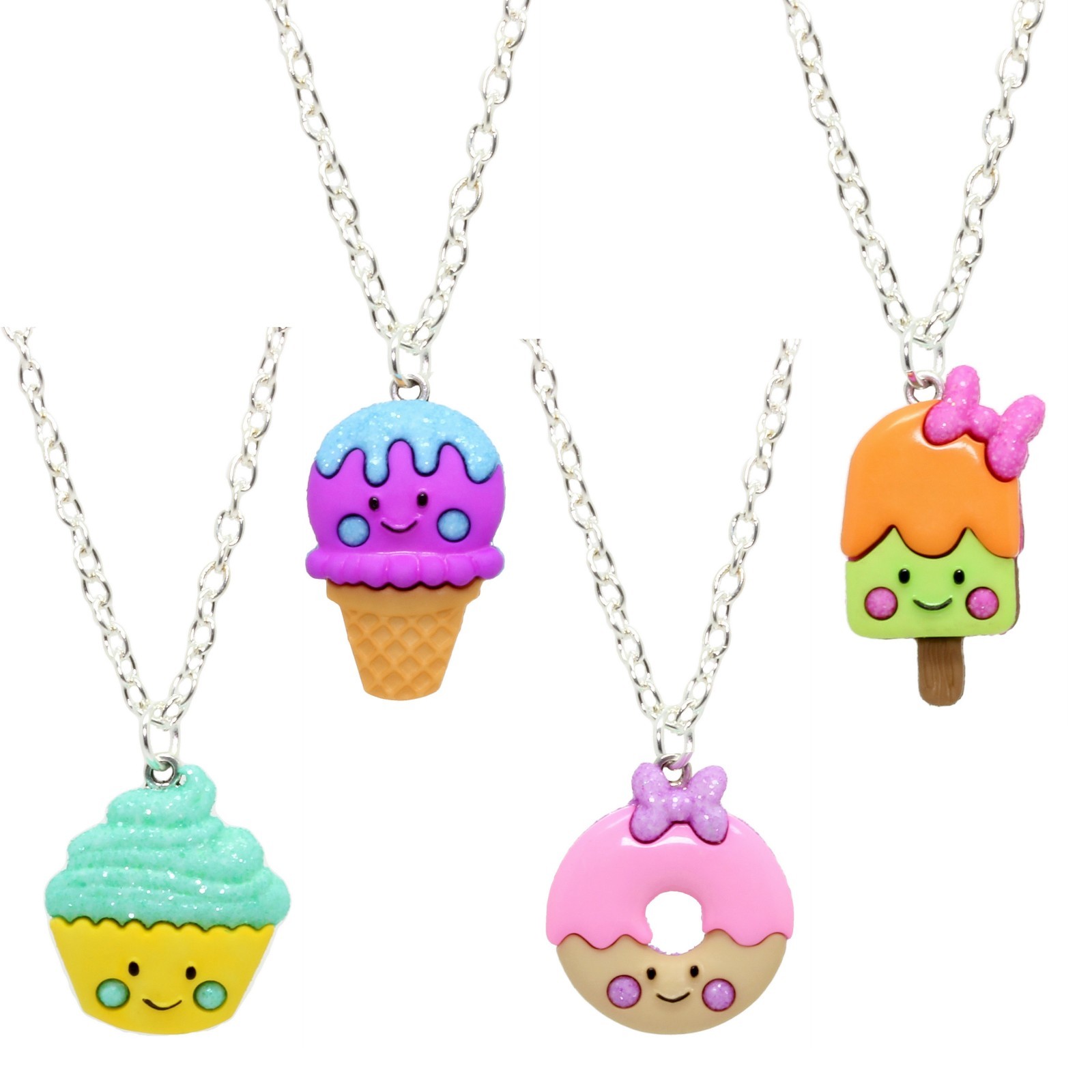 Bluebubble KAWAII CAFÉ Collar Lindo Kitsch Retro Novedad Dulce Funky Comida Chatarra