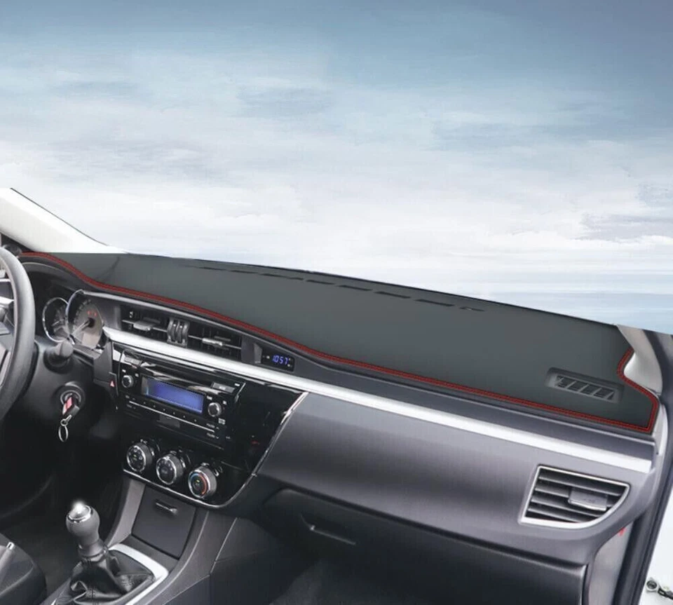 For Toyota Corolla 2014-18 leather Non-slip Dash Board Mat Dashboard Carpet 1PCS Foto 2 de 4
