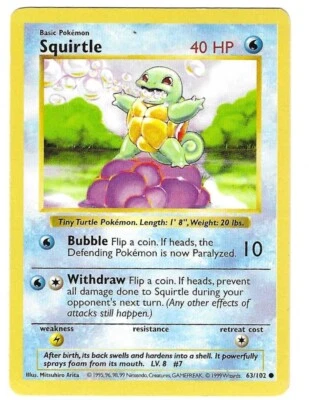 pokemon squirtle card value Amazon.com: Pokemon - Squirtle 007/165 - Pokemon 151 - Reverse Foil