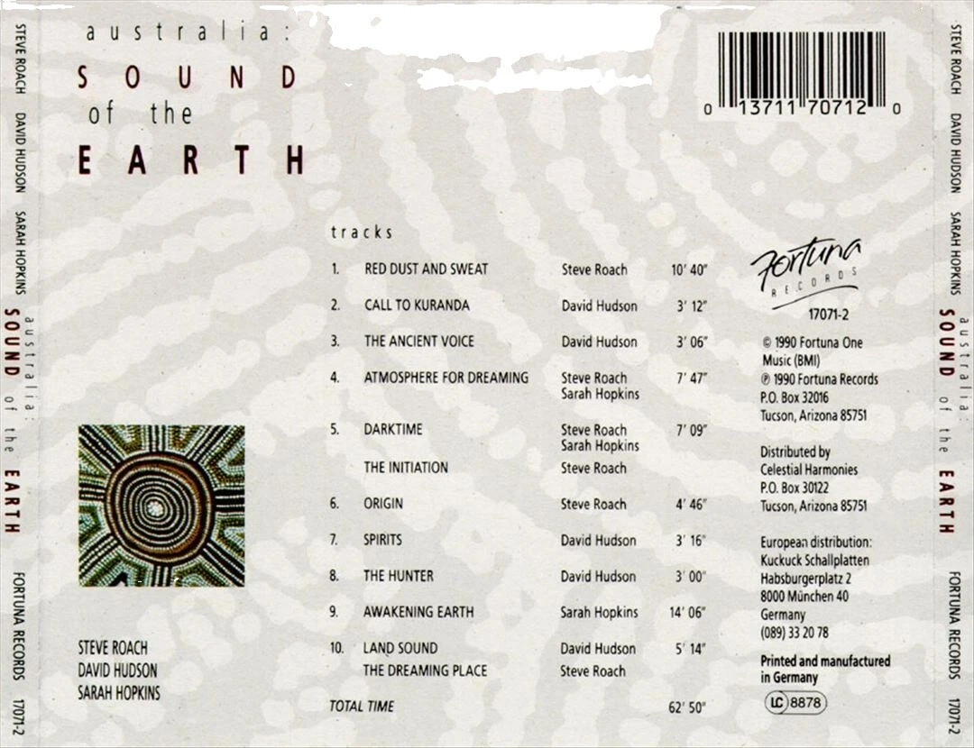 La tierra CD de música dance y electrónica