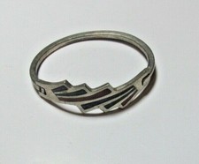 BEAUTIFUL AL PACA MEXICO TODDLER CHILDS BRACELET COLORFUL HINGED MARKED