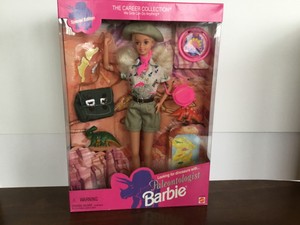 barbie doll dinosaur