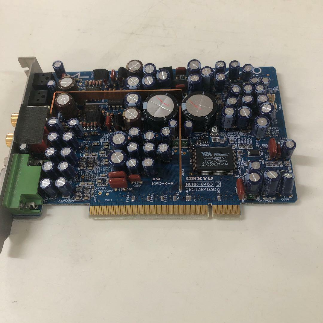ONKYO WAVIO PCI Audio Board SE-150PCI Sound Card Audio Interface
