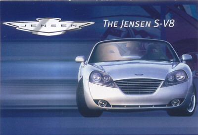 Jensen S- V8 Frontansicht ca. 2000 Original Postkarte 