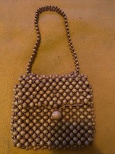 Vintage Chic  Retro JANA Japan Made Beaded Purse Handbag