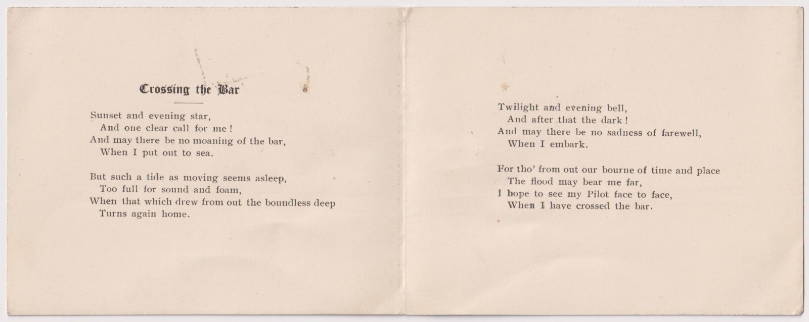 Antique In Memoriam Card Funeral John Samuel Shearston Religious Verse