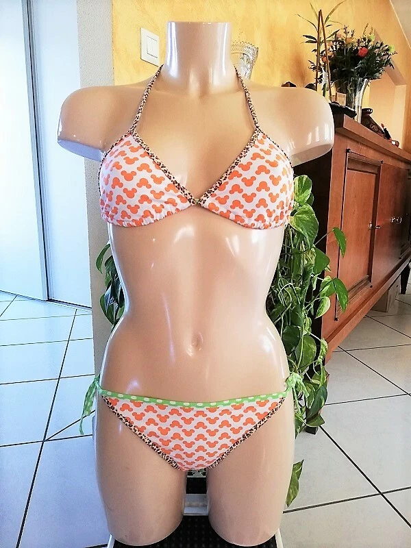 MAILLOT DE BAIN 2 PIECES BIKINI TAILLE 40 LICENCE DISNEY REF 12160