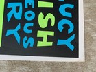 LOUD LUCY Steve Walters FIG DISH 1994 Chicago Rock Concert SCREEN PRINT Poster — photo 4